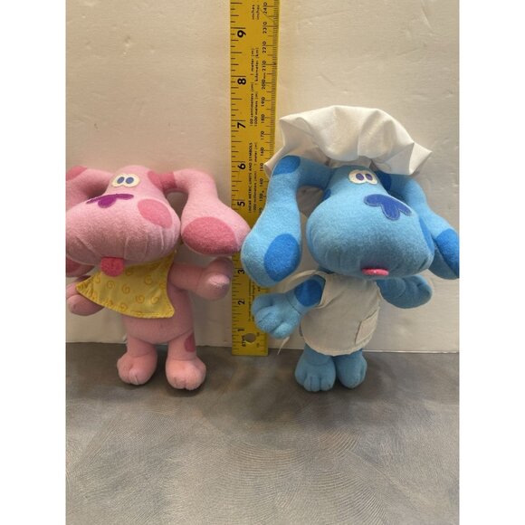 Blues Clues Sing Along Blue 12" Plush Stuffed Animal Toy Tyco Dog VTG Lot 1997 - Picture 10 of 16